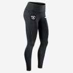 ☆NIKE☆Nike Dri-FIT (NFL Las Vegas Raiders) 7/8 Leggings Women's Las Vegas Raiders Nike Black Primetime Epic Fast